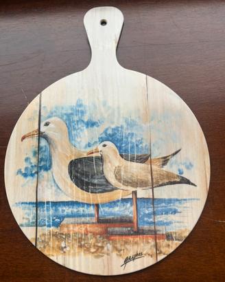 Tagliere / pannello decorativo in  stile marinaro