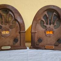 Radio Charleston FM Replica vintage (coppia)