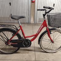Bici da donna 24" con cestino