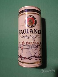 Birra Paulaner lattina da collezione 1L