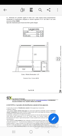 Marano : locale milleusi usi 85mq