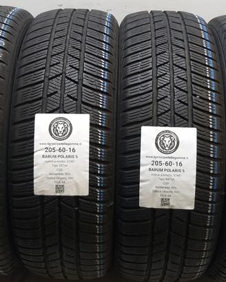 4 GOMME 205 60 16 BARUM A57487