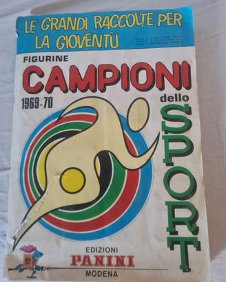 Album Figurine Panini Campioni dello Sport 69-70