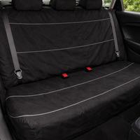 set 9 pezzi coprisedili macchina grigio e nero 