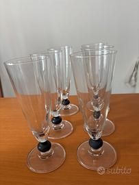 Set bicchieri cristallo