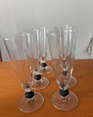 Set bicchieri cristallo