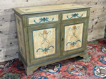 Credenza dipinta