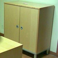 Due mobili bassi con ante IKEA