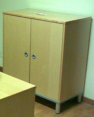 Due mobili bassi con ante IKEA