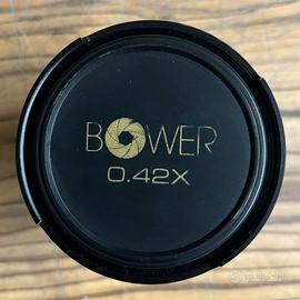 Obbiettivo Bower Wide Macro 0,42X con custodia