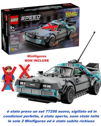 LEGO 77256 - Ritorno al Futuro SENZA Minifigure NU