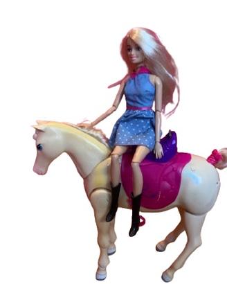 Barbie a cavallo