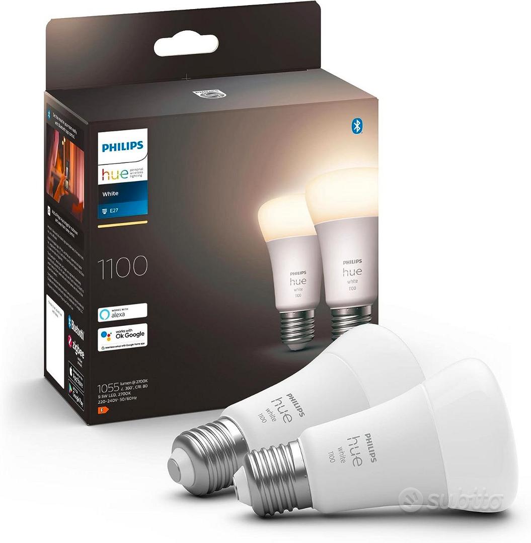 Lampadine LED Philips Hue White 2 - E27 - Elettrodomestici In vendita a  Parma