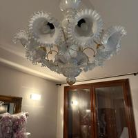 Lampadario vetro di murano
