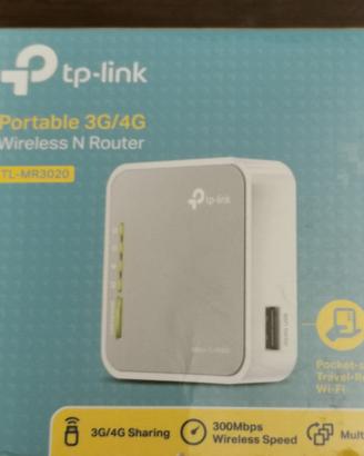 TP-LINK TL-MR3020 Router 3G/4G Portatile Wireless