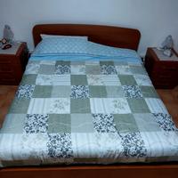 Letto matrimoniale con contenitore