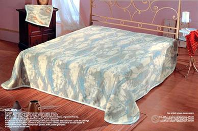 Coperta matrimoniale Sharoon Lana Vergine Merinos