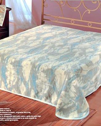 Coperta matrimoniale Sharoon Lana Vergine Merinos