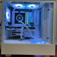 Pc gaming fascia alta bianco