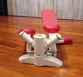 Stepper DOMYOS rosso e bianco