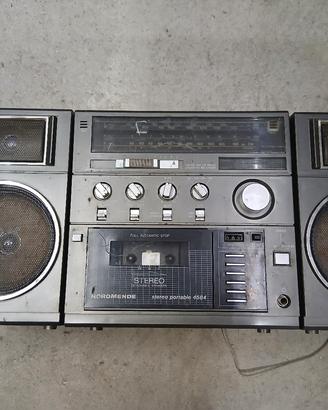  vintage radiocassetta nordmende