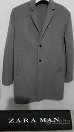 cappotto Zara Man tg L grigio