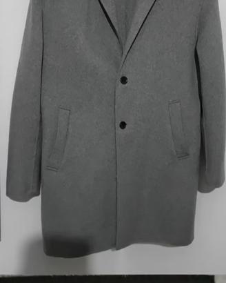 cappotto Zara Man tg L grigio