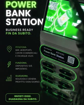 Totem con powerbank per business