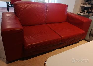 divano VERA PELLE 2 posti