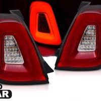 Fari posteriori TUBE FULL LED Fiat 500 ROSSI