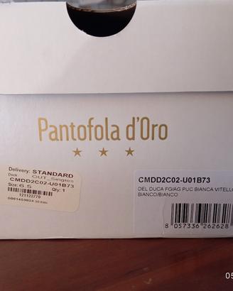 scarpe calcio uomo pantofola d'oro taglia 40,5