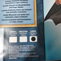 vestito carnevale bimbo Batman anni 7/8 Rubies 