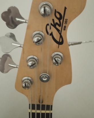 basso elettrico 5 corde Eko MM305