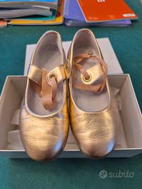 Scarpe Ballerine Bambina Ballalisa Oro (rosa)n. 34