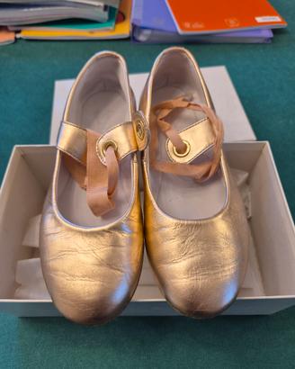 Scarpe Ballerine Bambina Ballalisa Oro (rosa)n. 34
