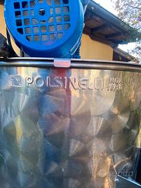 Pentola motorizzata acciaio inox