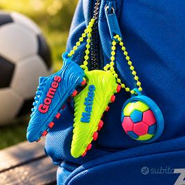 portachiavi calcio personalizzato 