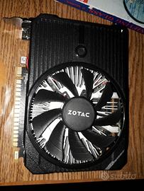Scheda video Zotac Nvidia GTX 1050 ti 4Gb