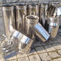 Canne fuamrie acciaio inox