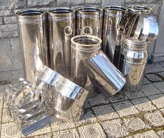 Canne fuamrie acciaio inox