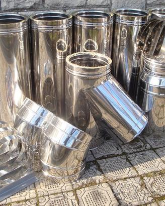 Canne fuamrie acciaio inox