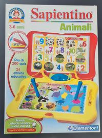 Sapientino Animali Clementoni 3-6 anni