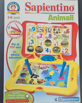 Sapientino Animali Clementoni 3-6 anni