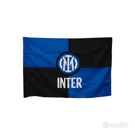 BANDIERA INTER (CIRCA 40X70 CM) SENZA ASTA

