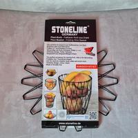 Cestino multiforme pieghevole in filo metallico 