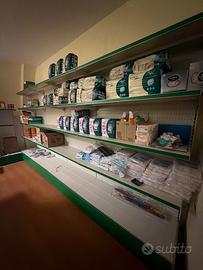 Scaffalatura da esposizione lineare