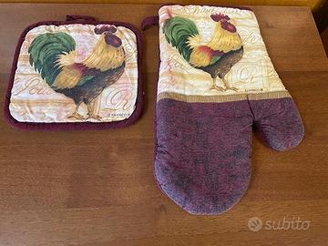 Presine guanto da forno e grembiule