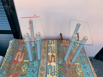 Supporto diffusori acustici vetro