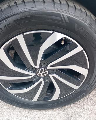 4 Cerchi da 15 + Gomme Originali Volkswagen Polo