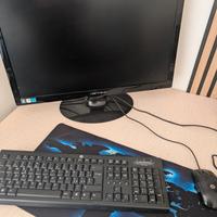 PC gaming RX580 + Monitor 24 + tastiera LEGGI